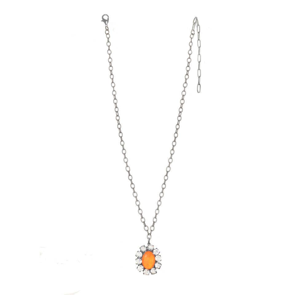 Edith Pendant Necklace in Electrics