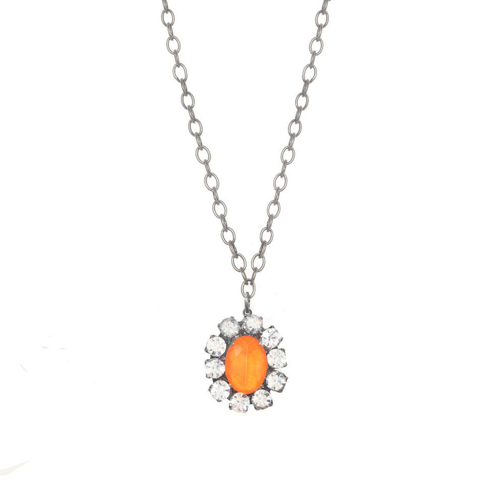 Edith Pendant Necklace in Electrics