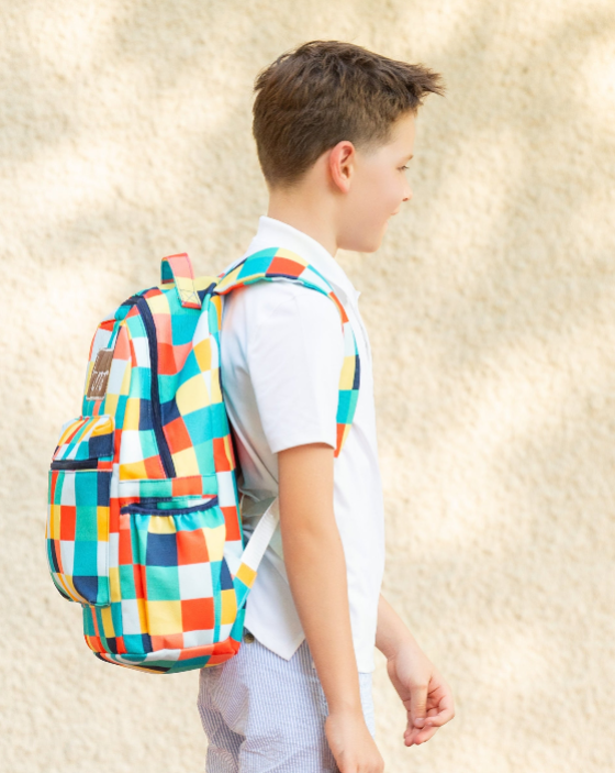 Backpack - Checkered Boy