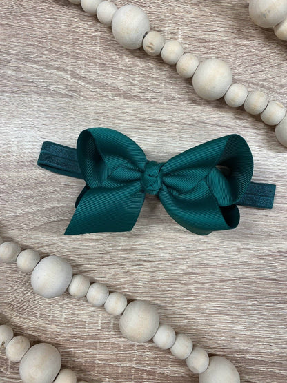 Hair Bow Essential Grosgrain - Headband - 4"