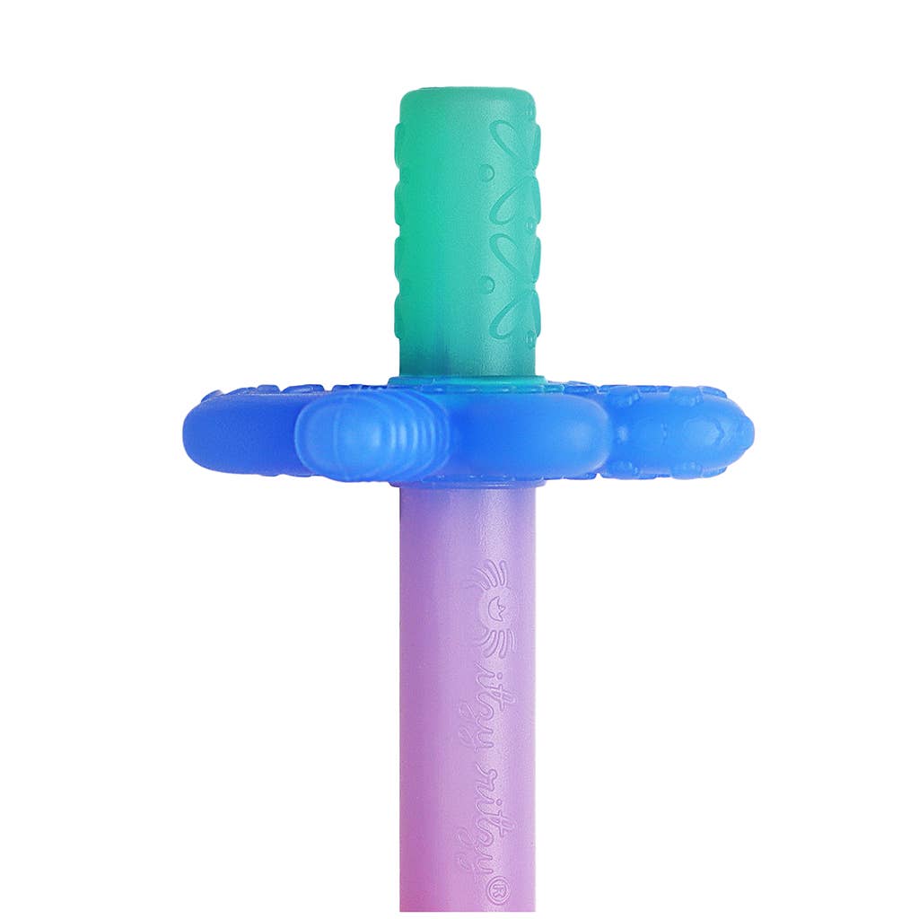 Teether Teensy Tubes™ Pink Rainbow