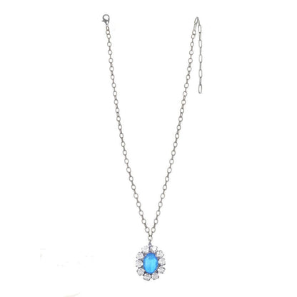 Edith Pendant Necklace in Electrics