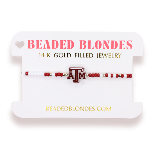 A&M Logo Bracelet on Color