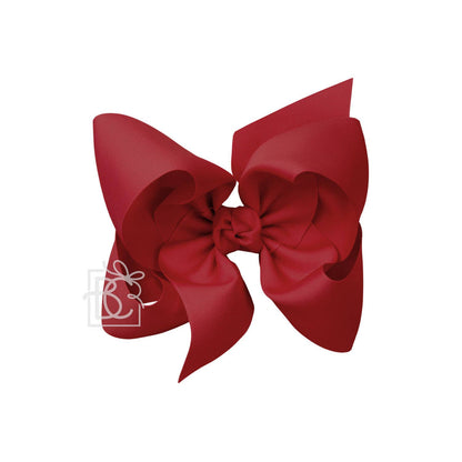 Hair Bow Clip SIGNATURE GROSGRAIN