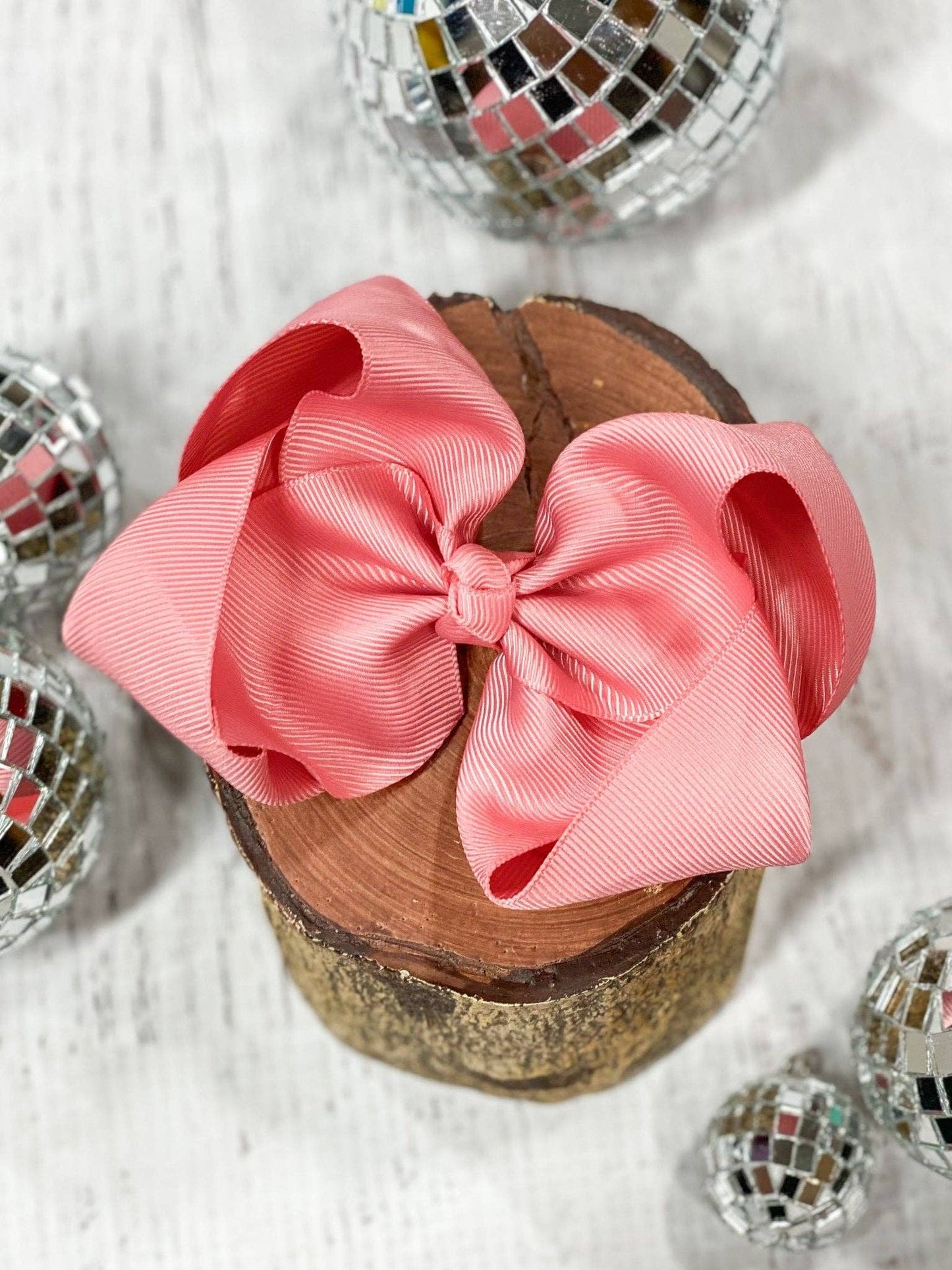 Hair Bow Classic Grosgrain Alligator Clip 4.5"