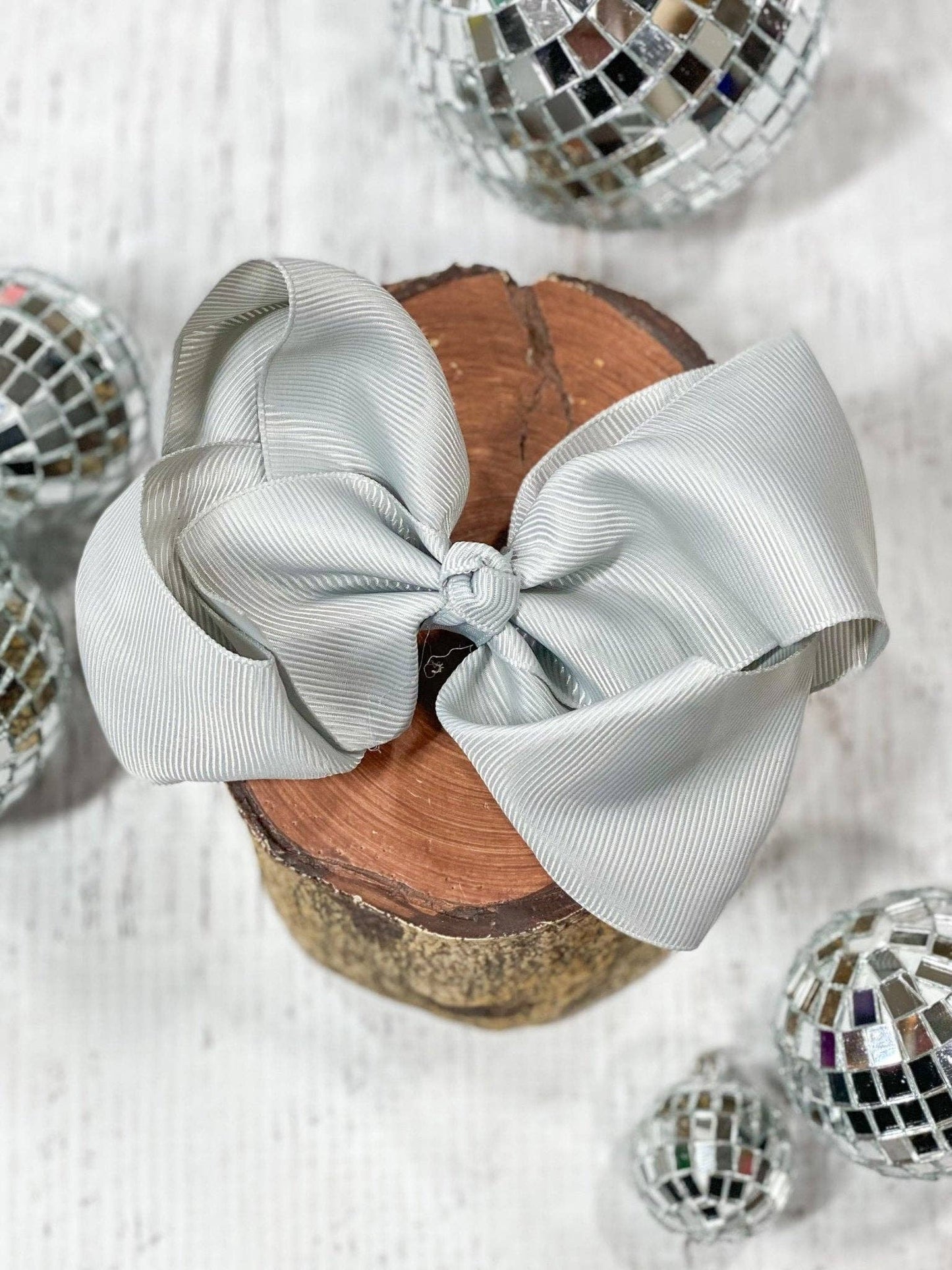 Hair Bow Classic Grosgrain Alligator Clip 4.5"