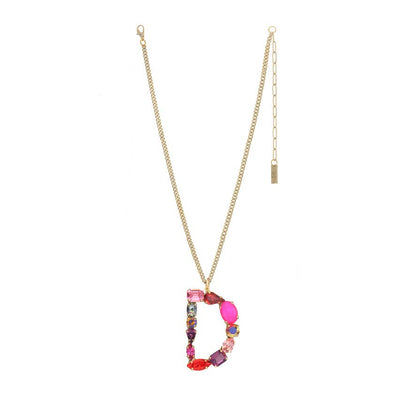 Monograms in Neon Necklace