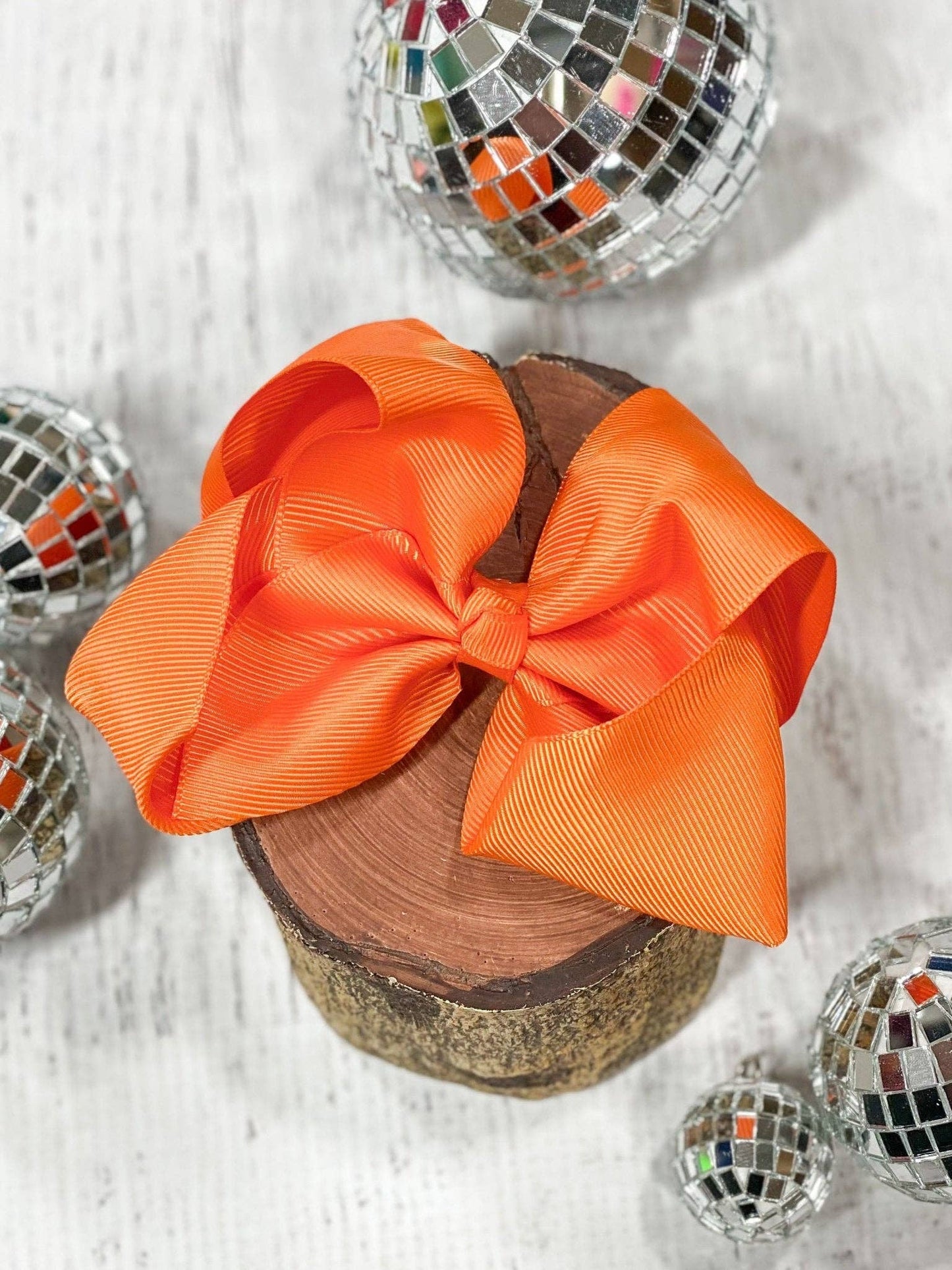 Hair Bow Classic Grosgrain Alligator Clip 4.5"