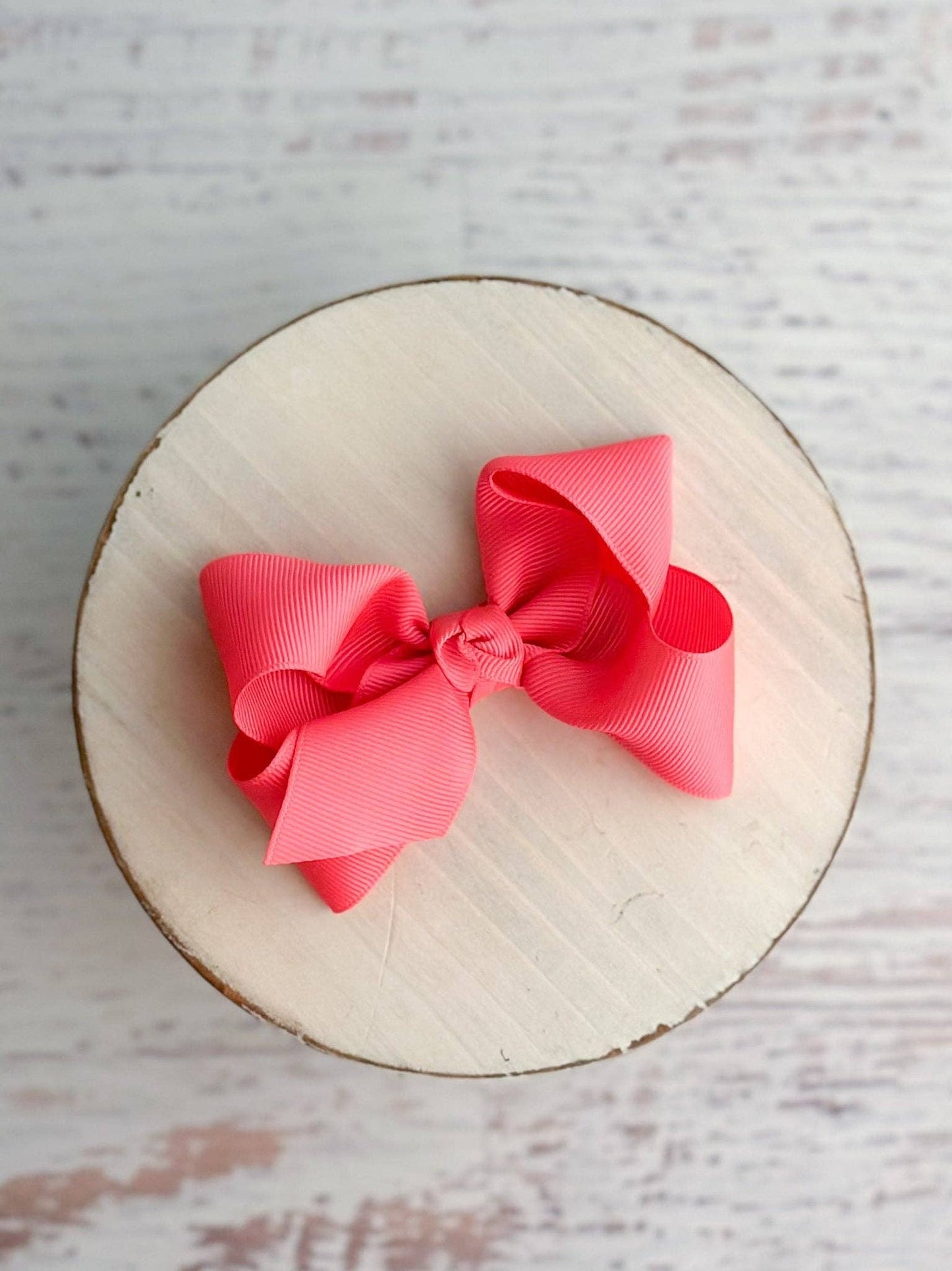 Hair Bow Essential Grosgrain Alligator Clip 4"