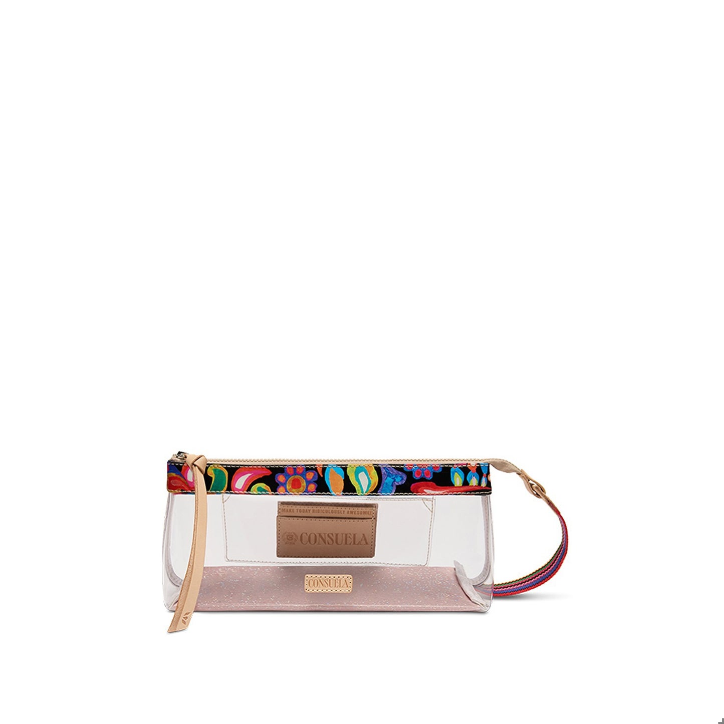 Clear zipper tool bag 