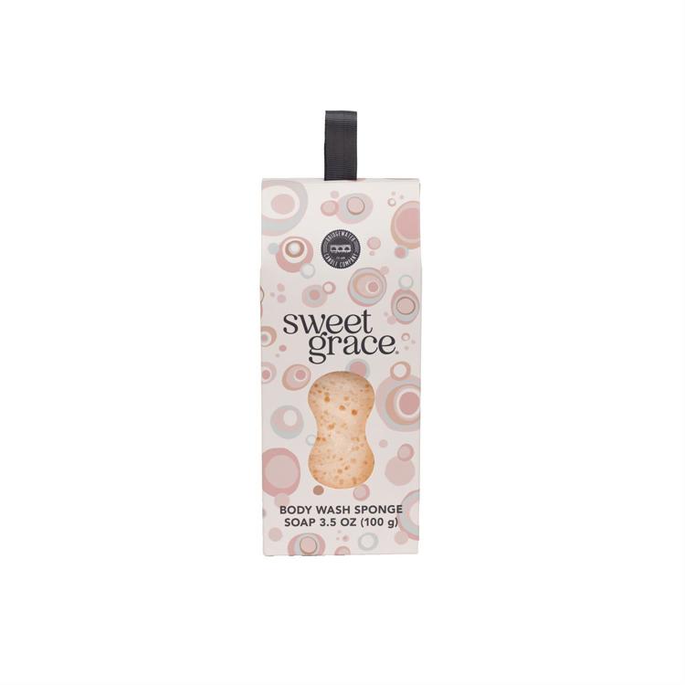 Body Wash Soap Sponge Sweet Grace 3.5oz