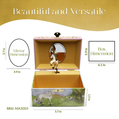 Jewelry Box Fairy Horse Small