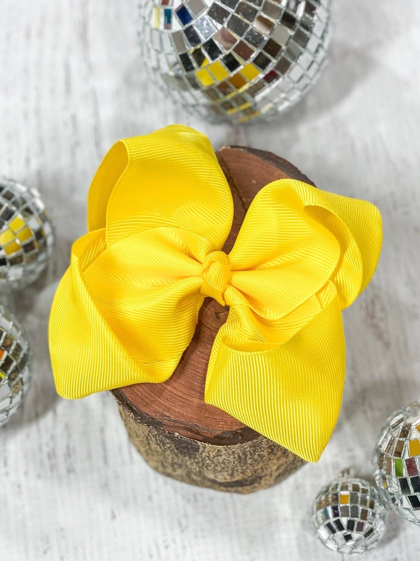 Hair Bow Classic Grosgrain Alligator Clip 4.5"