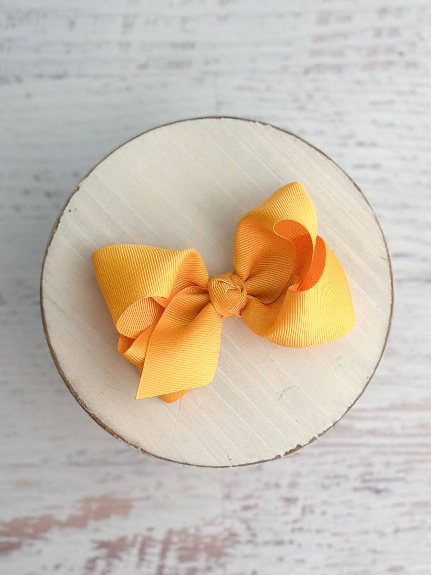 Hair Bow Essential Grosgrain Alligator Clip 4"