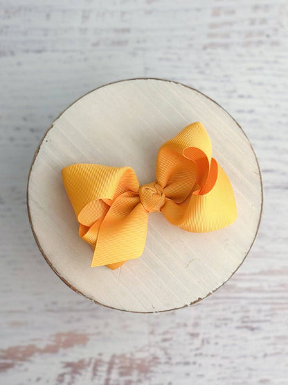 Hair Bow Essential Grosgrain Alligator Clip 4"