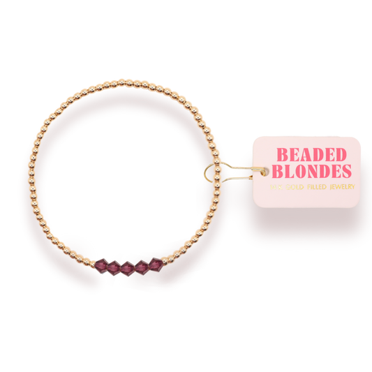 Kim Plum Purple Bracelet