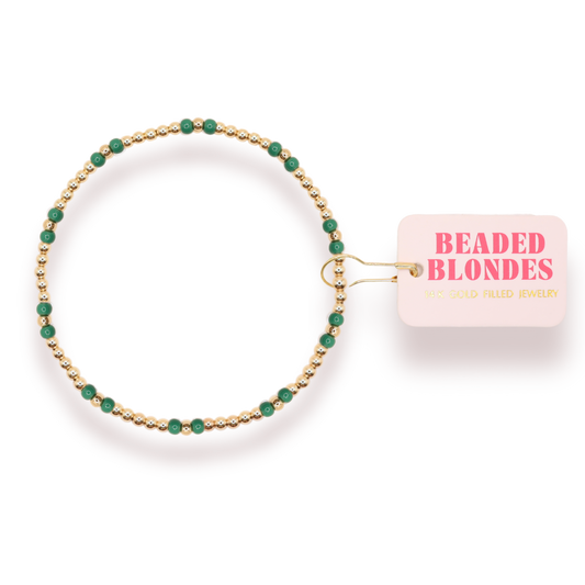 Hazel Kelly Green Bracelet