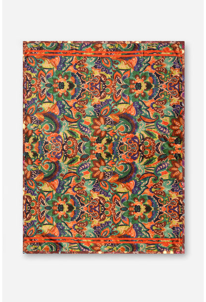 TRAVEL BLANKET REVERSIBLE W/ BAG 66X53 (Multiple Patterns)