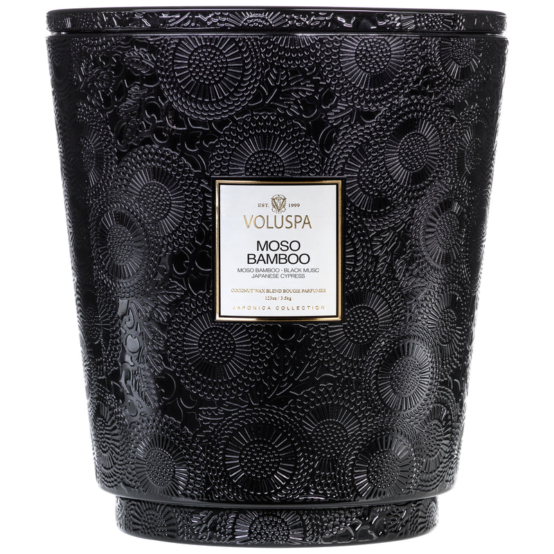 Candle Jar Moso Bamboo