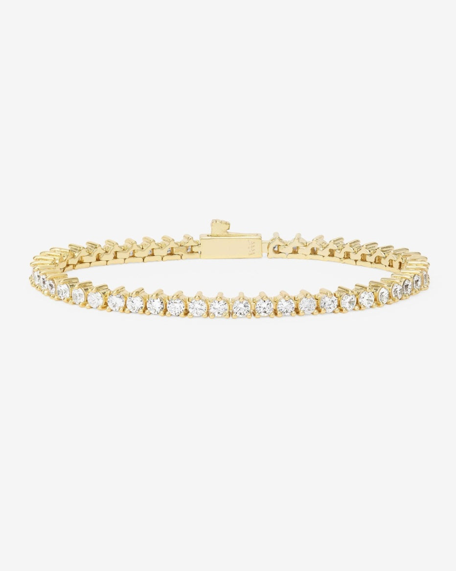 Melinda Maria Bracelet Not Your Basic Tennis 3MM Gold