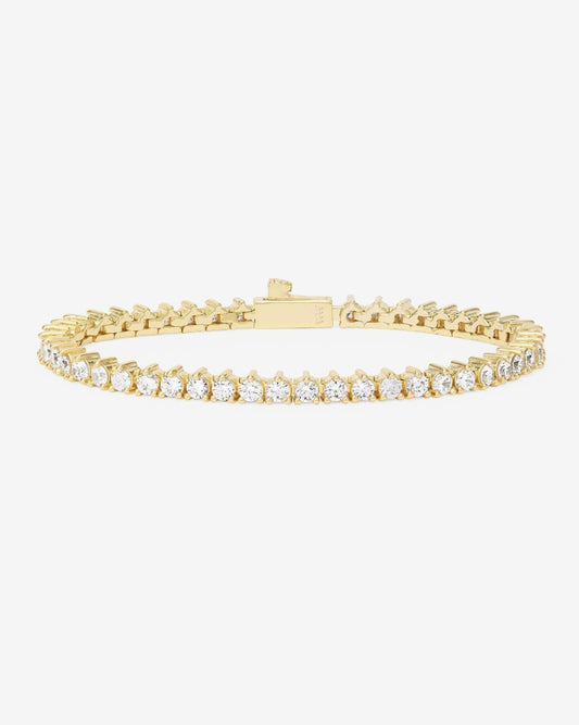 Melinda Maria Bracelet Not Your Basic Tennis 3MM Gold