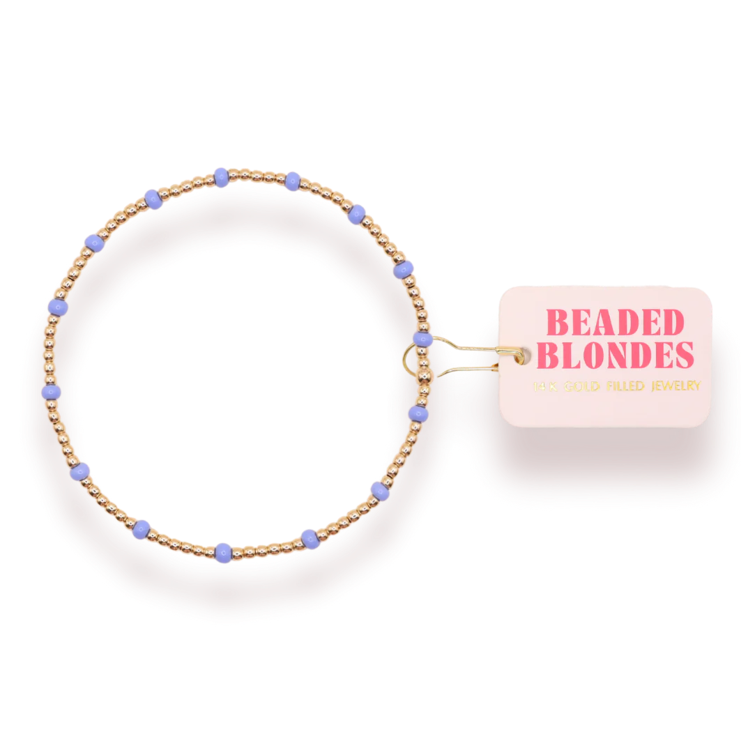 Poppi Periwinkle Dainty Bracelet