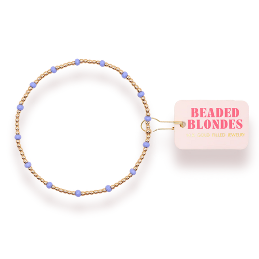 Poppi Periwinkle Dainty Bracelet
