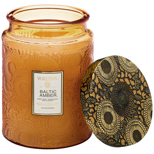 Candle Jar Baltic Amber