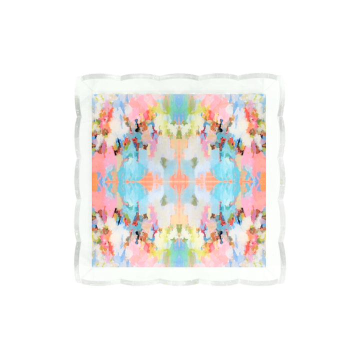 Tray Brooks Avenue Scalloped Small