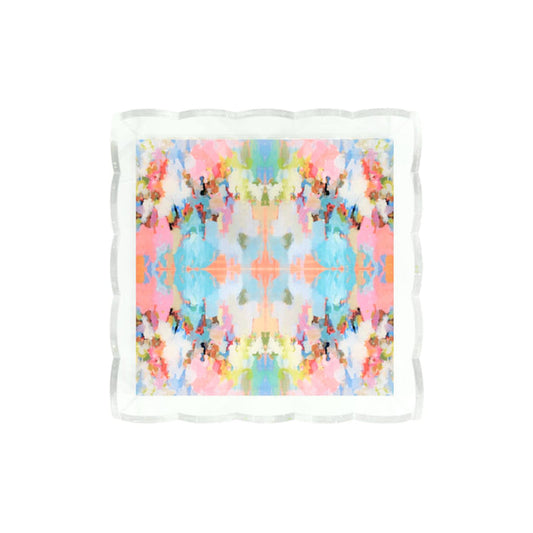 Tray Brooks Avenue Scalloped Small