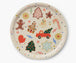 Tray Christmas Cookies Round  Serving