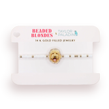 Bracelet Golden Doodle on Luster