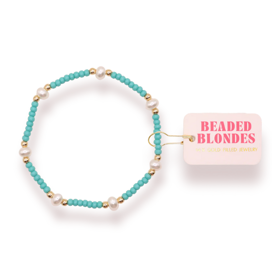 Pearl Turquoise Bracelet