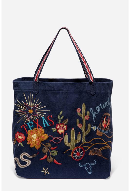 TOTE TEXAS EVERYDAY EMB NAVY