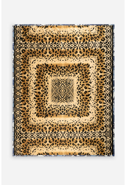 TRAVEL BLANKET REVERSIBLE W/ BAG 66X53 (Multiple Patterns)