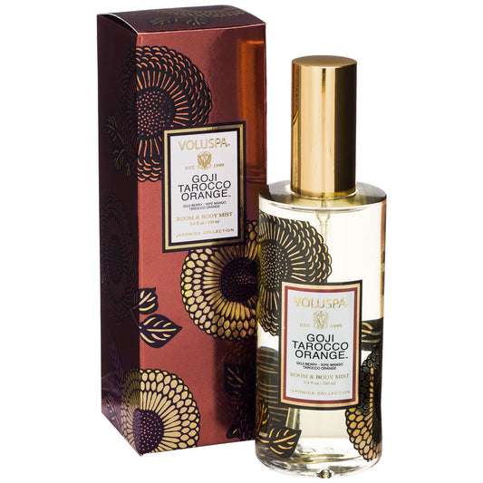 SPRAY GOJI TAROCCO ORANGE ROOM & BODY 3.4OZ BOTTLE