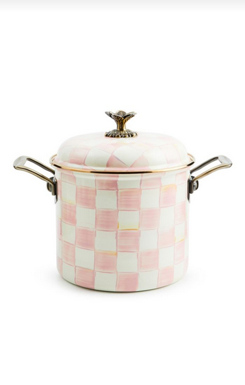 Mackenzie-Childs COOKWEAR Rosy Check