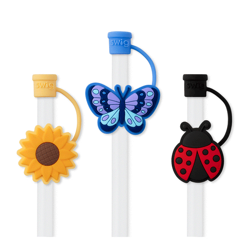 STRAW TOPPER 3PC SET