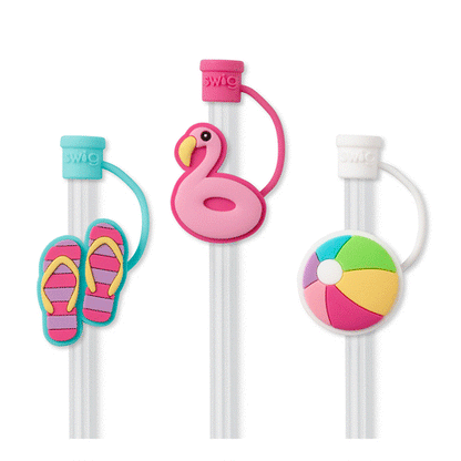 STRAW TOPPER 3PC SET