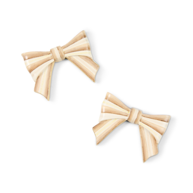 Mackenzie-Childs Magnet Bow Mocha