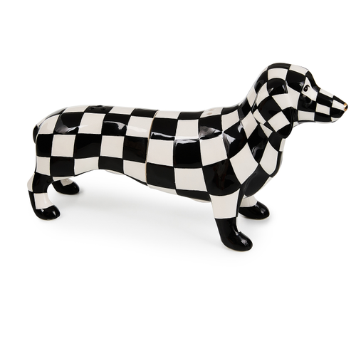 Mackenzie-Childs Dachshund Salt & Pepper Shakers