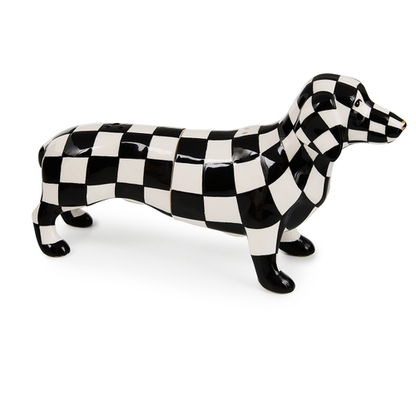 Mackenzie-Childs Dachshund Salt & Pepper Shakers