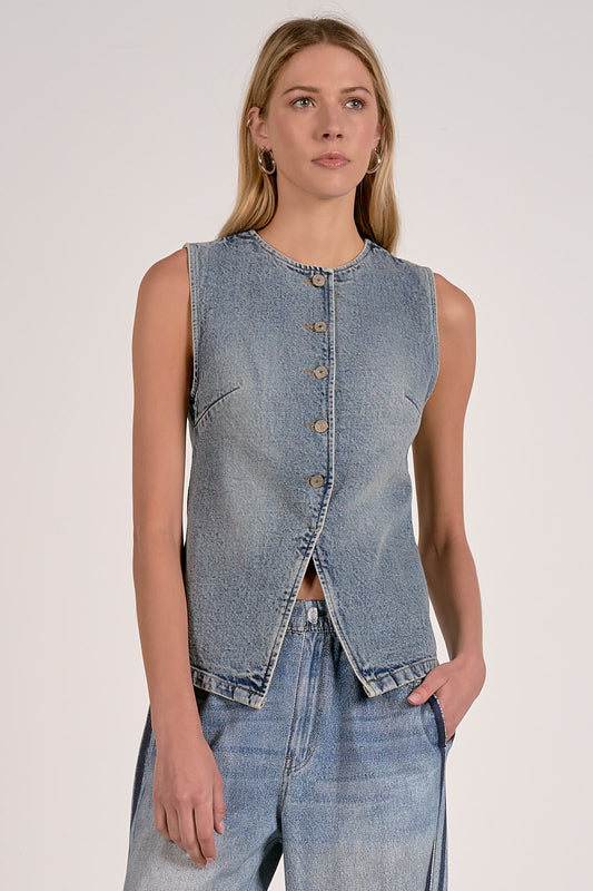 Elan Vest Denim