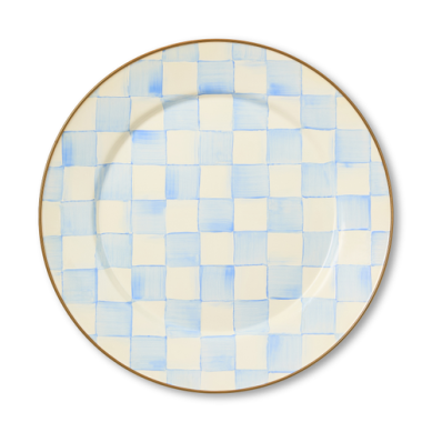 Mackenzie-Childs Charger Sky Check Plate