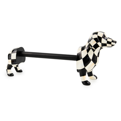Mackenzie-Childs Dachshund Paper Towel Holder