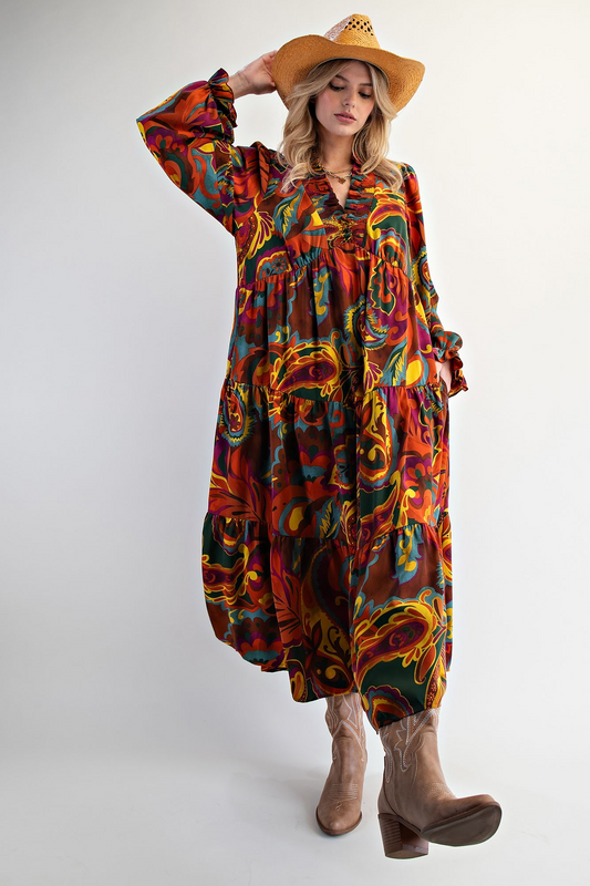 DRESS SOPHIA WOVEN