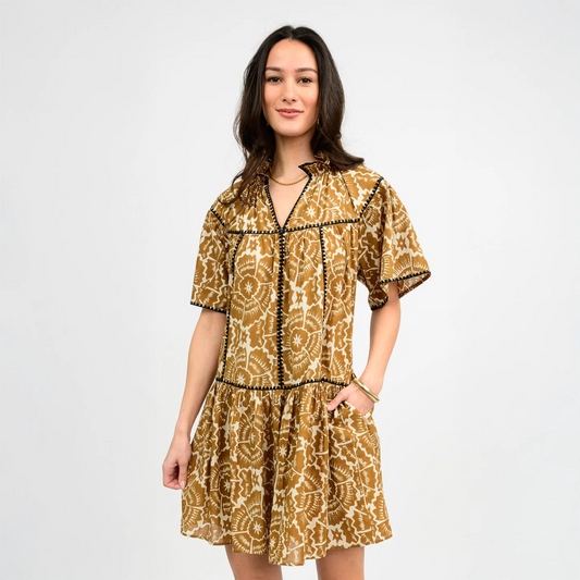 UF DRESS SHELL STITCHED TRIM